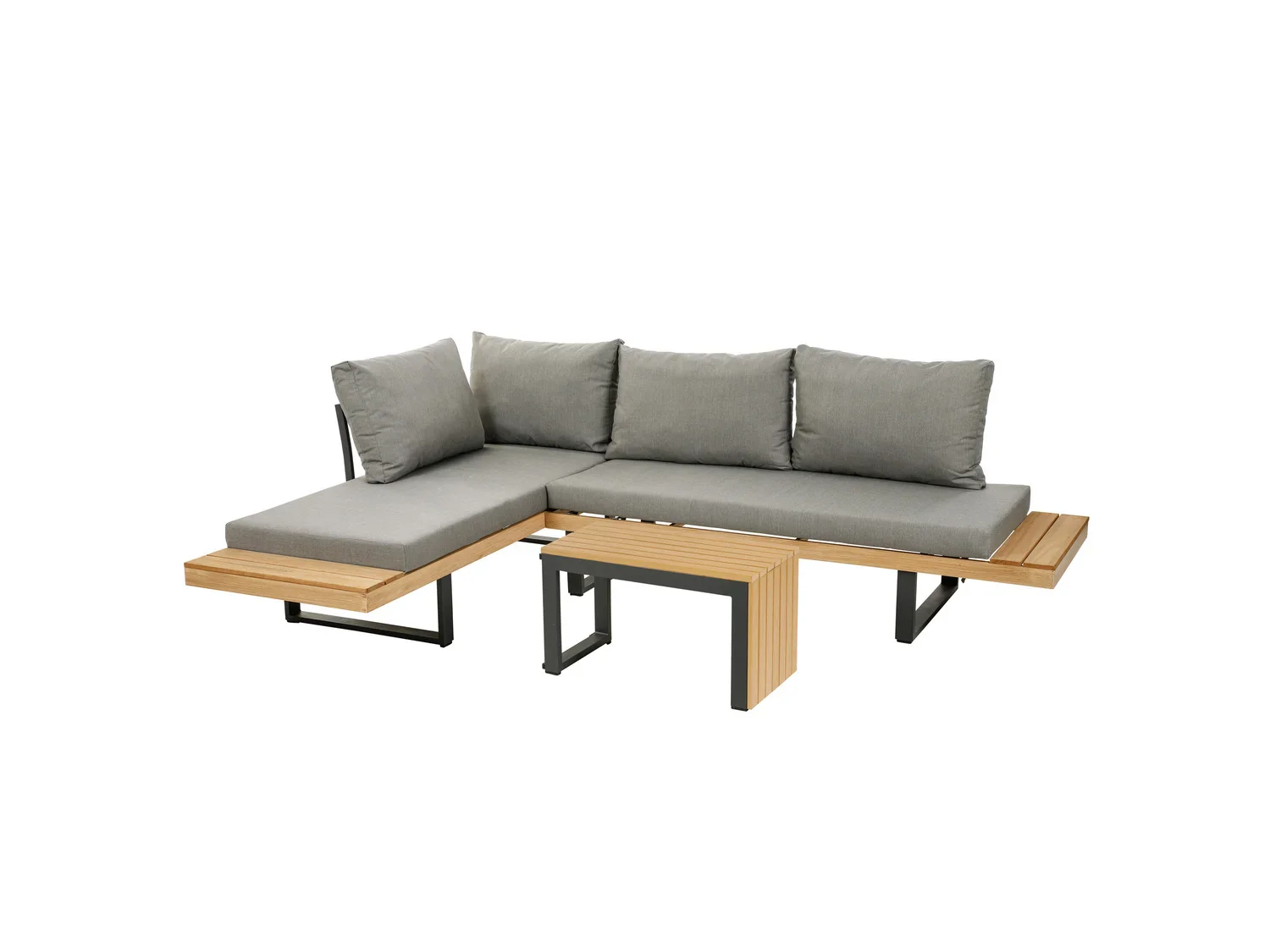 Greemotion Salon de jardin Lana, 3 pices