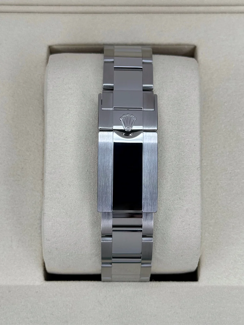 [Super Clone]RLX GMT-Master II Black Grey Bezel Oyster Bracelet 