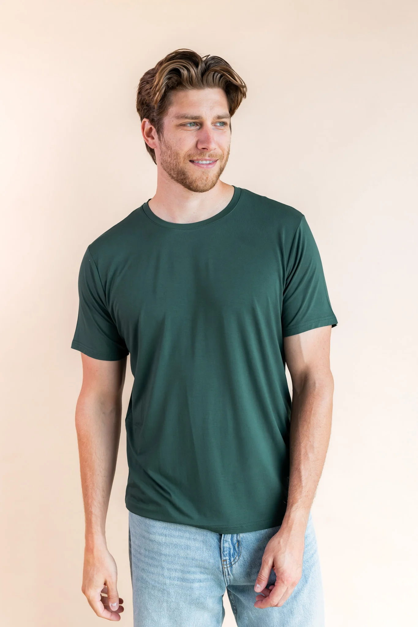 Men's Crew Neck Tee in Cypress