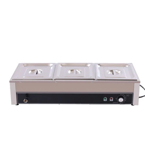Food Warmer Steam Table Countertop 2 - Pan Station Stainless Steel 110V