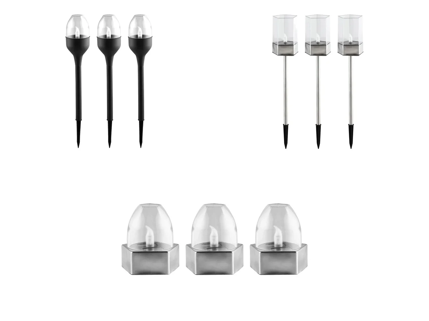 LIVARNO home Lampe solaire  LED
