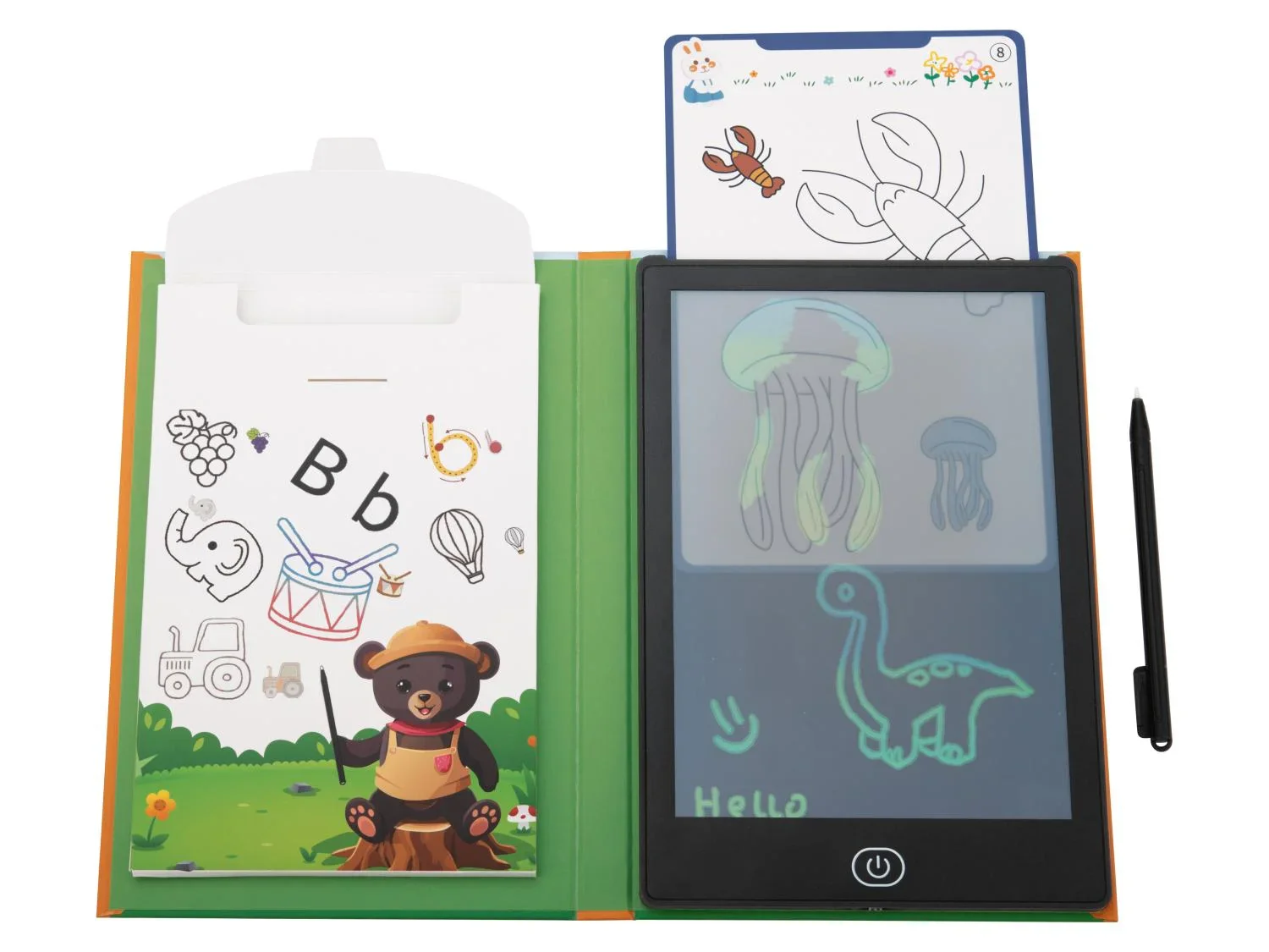 lupilu Tablette LCD avec cartes dapprentissage