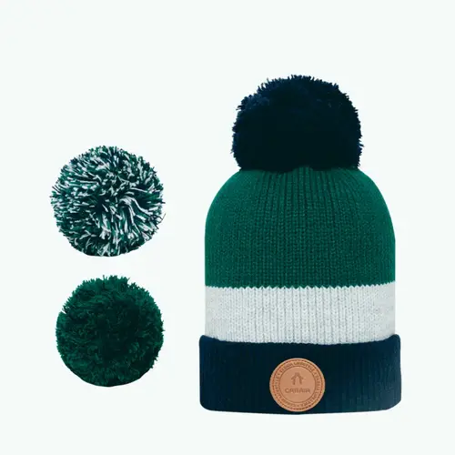 Bonnet Bella Luna Bleu Marine Polaire