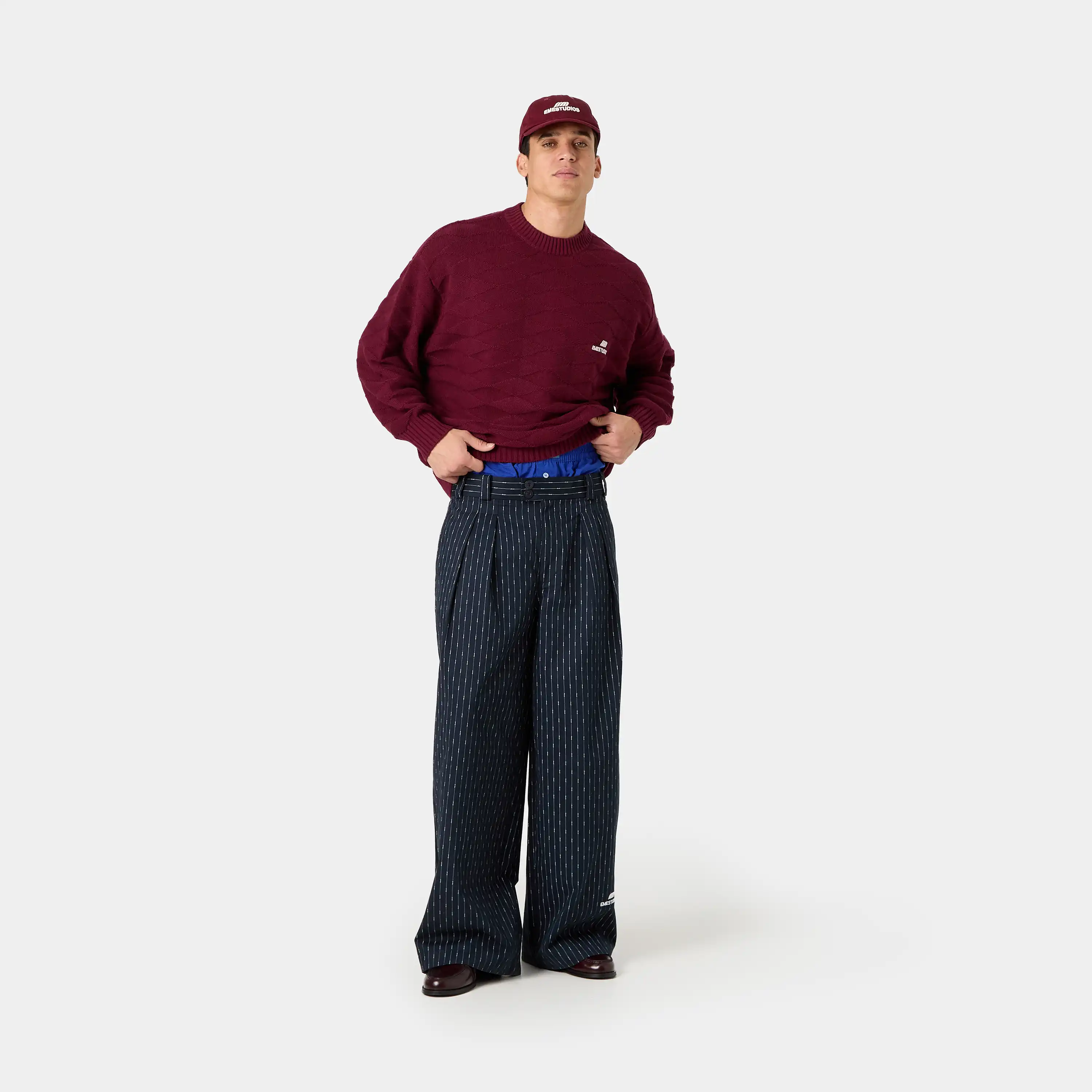 Alt Navy Tailored Pants