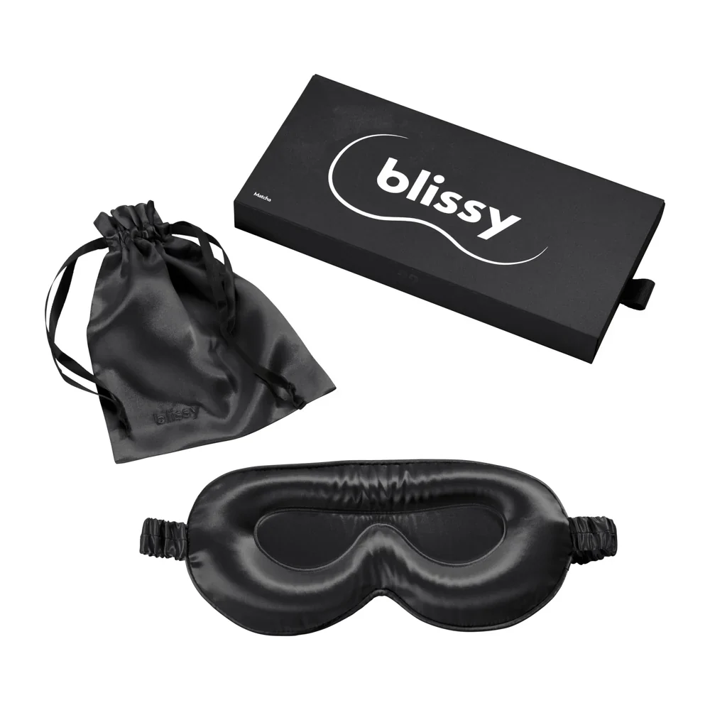 Sleep Mask - Black - Profile