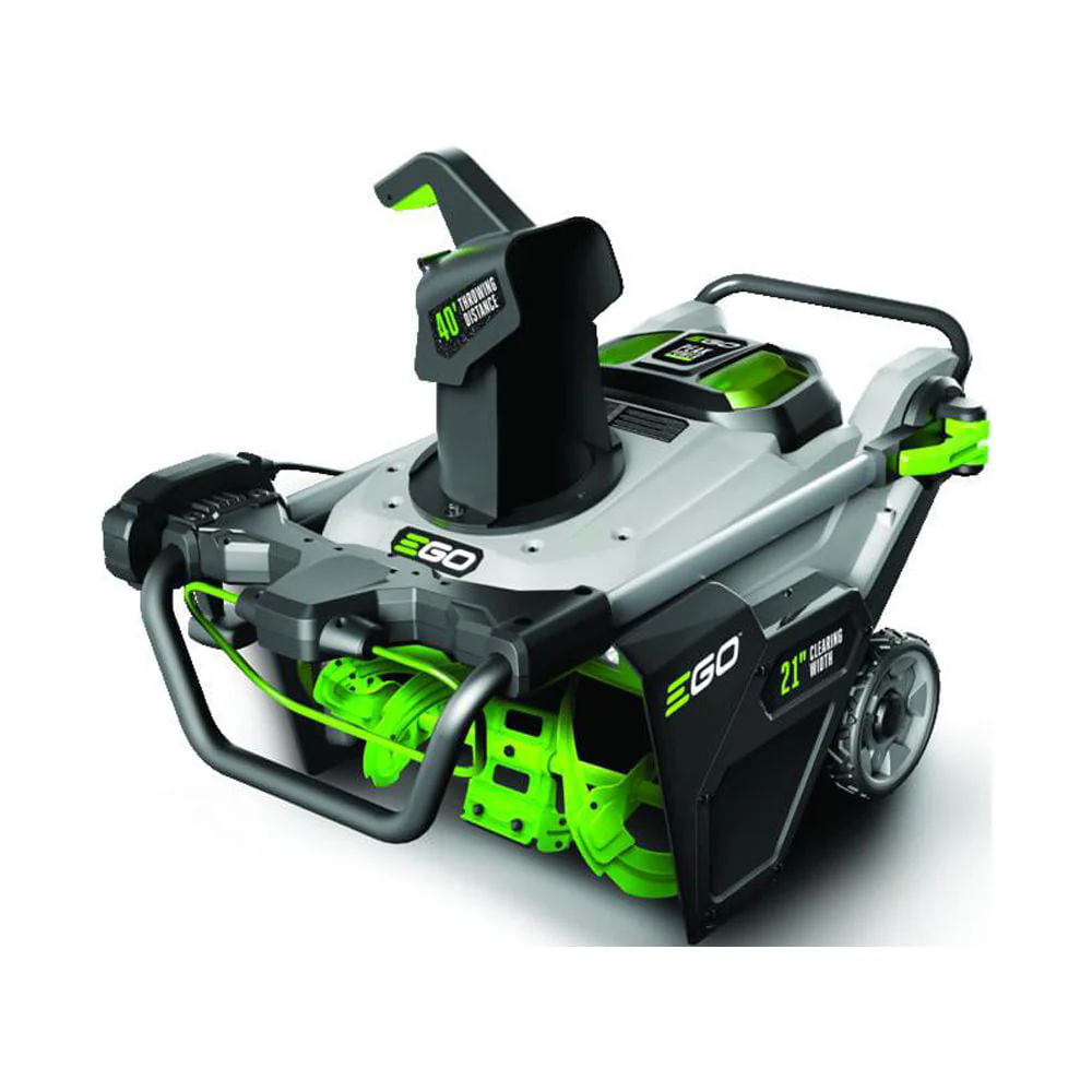 Snt2114 Power+ 21In Snow Blower With Steel Auger Kit, Two 7 5Ah Batteries And Rapid Charger Image 2