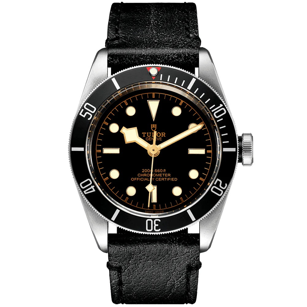 【Super Clone】TUDOR Black Bay 41mm Black Dial & Bezel Men's Automatic Strap Watch M79230N-0008