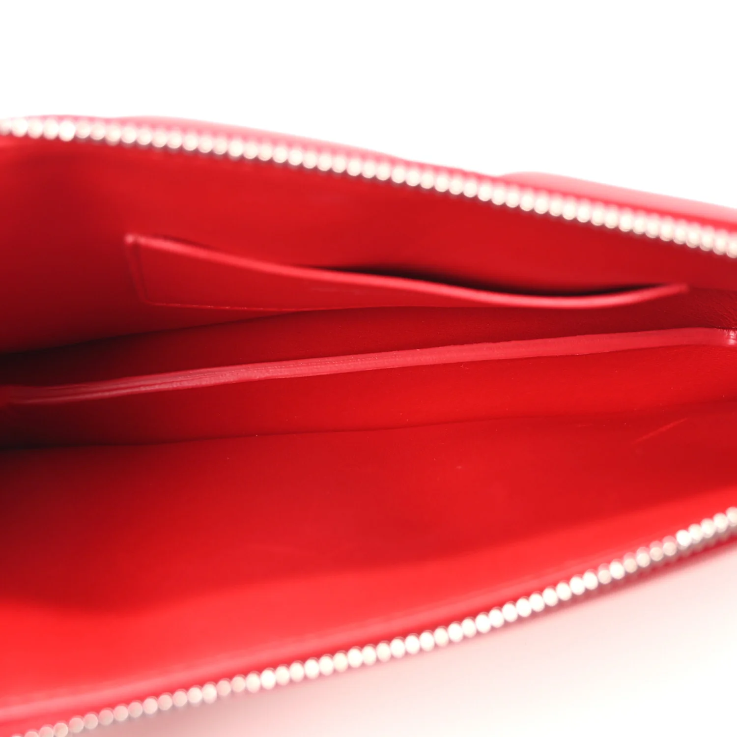 Calfskin Slash Pouch Welsh Red