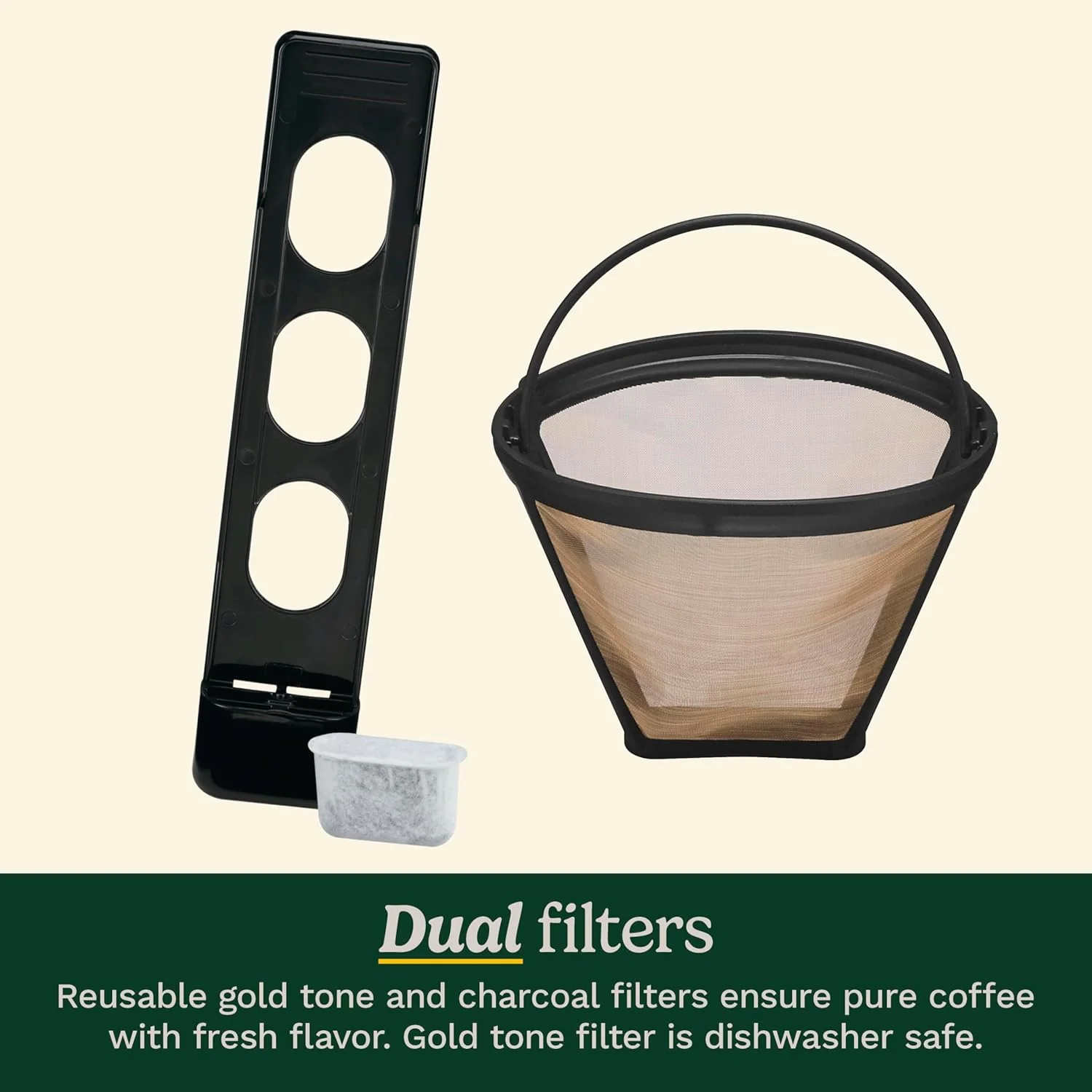 Cafetière programmable Cuisinart DCC-1200P1 Brew Central 12 tasses, carafe, chrome brossé