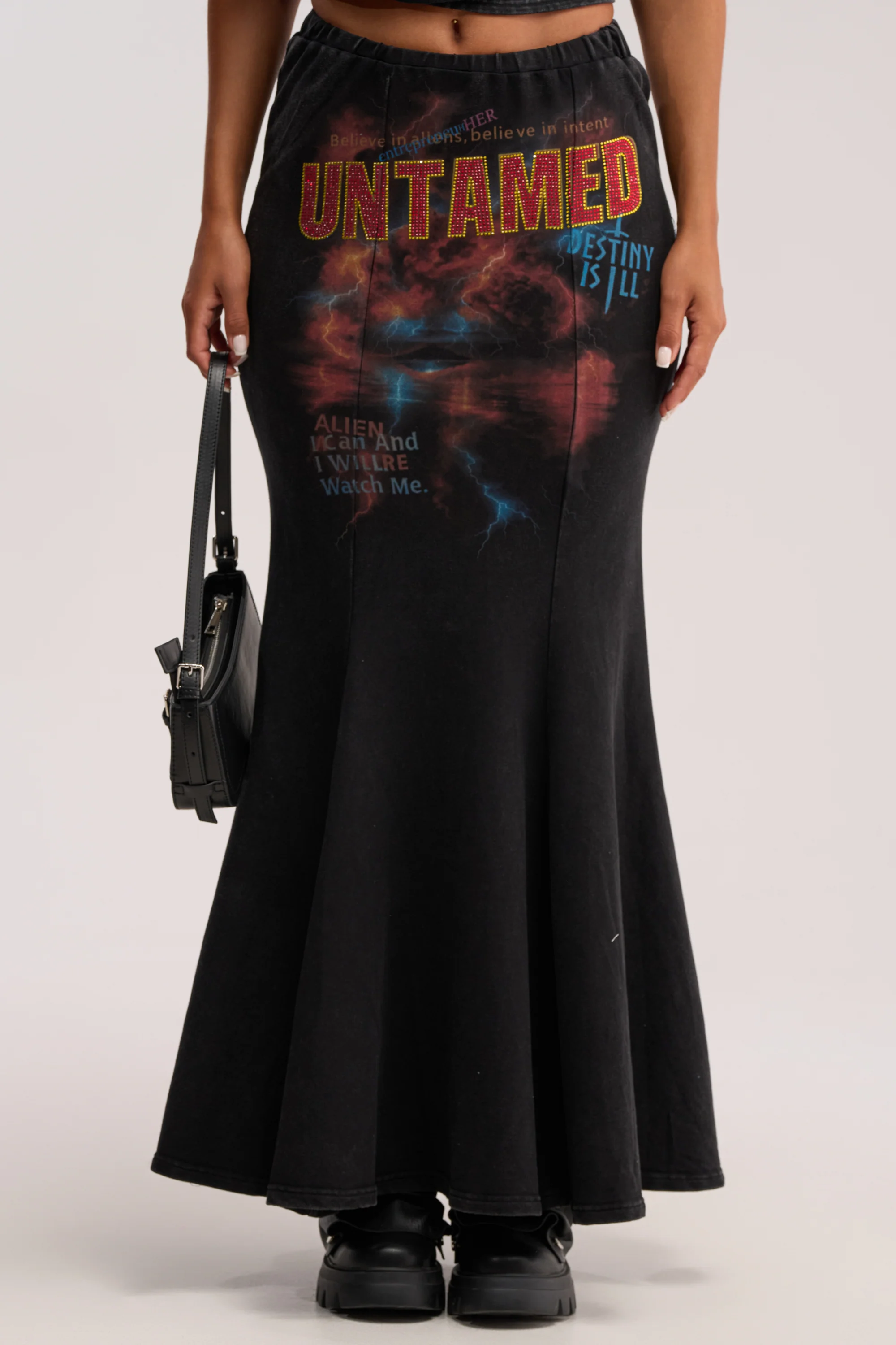 UNTAMED FISHTAIL SKIRT - Akira Store