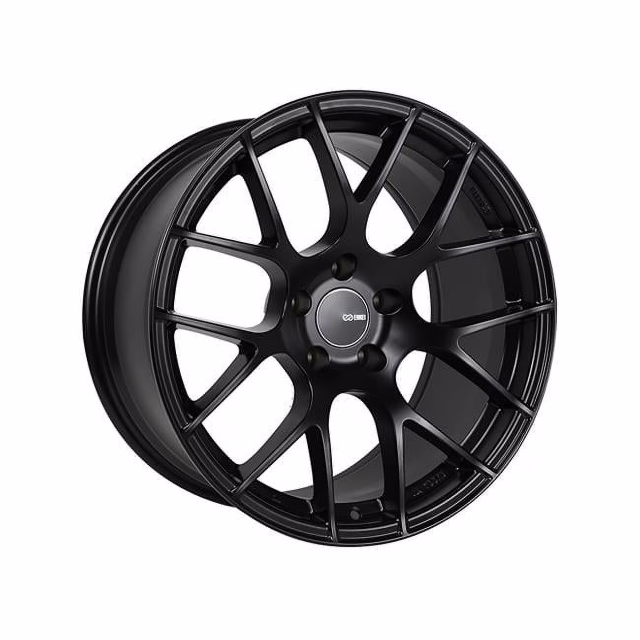 18 x 8.5 5x114.3 Bolt Pattern 50 mm Offset 72.6 mm Bore Raijin Matte Black Wheel for 2002-2018 Subaru STI