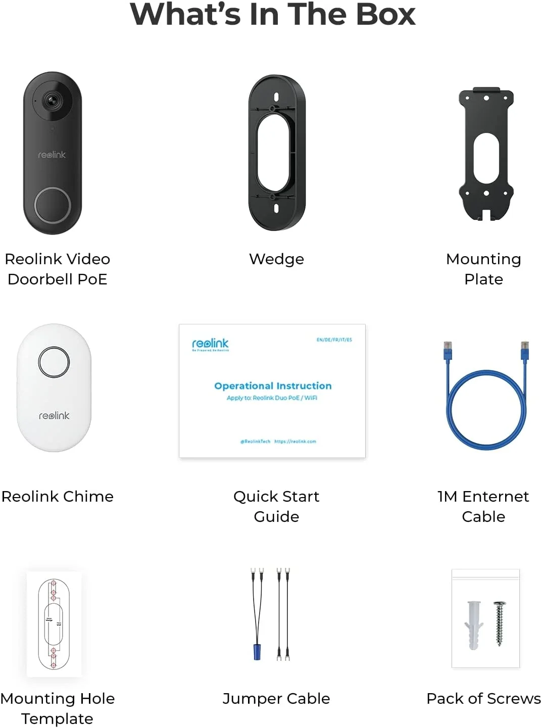 2pcs Doorbell(PoE Version) 180�� Diagonal, 5MP IP Security Camera with Chime, Secured Local Storage, No Monthly Fee - Image 3