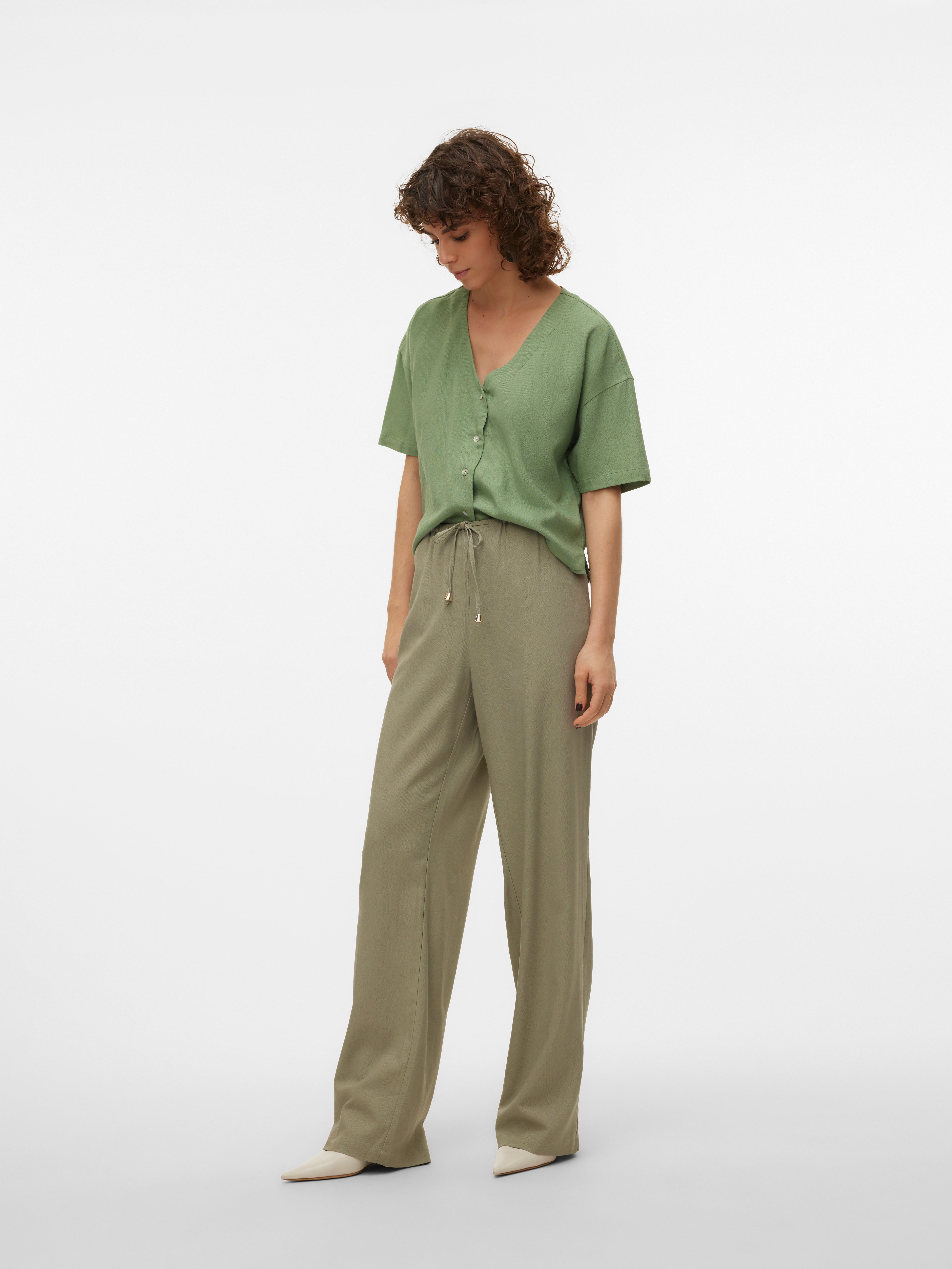 VERO MODA® VMDINNA Mid waist Trousers