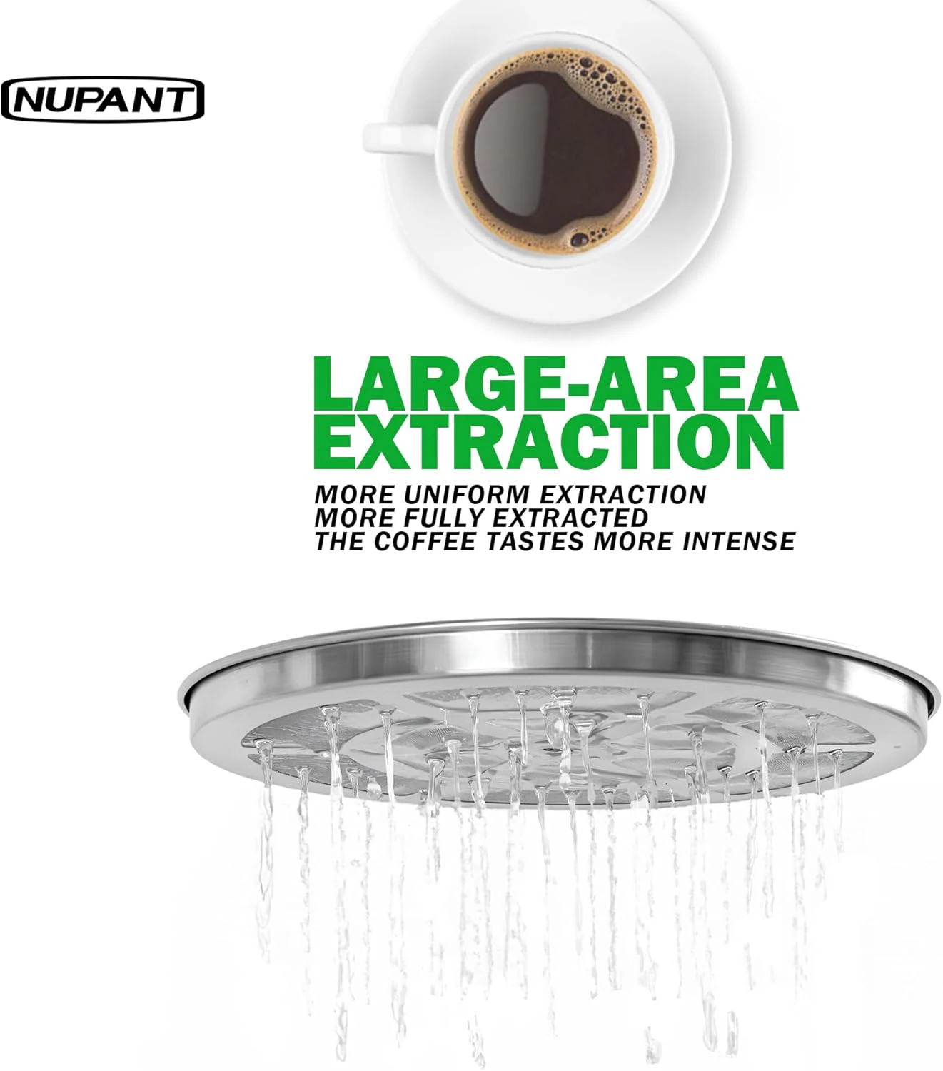 Cafetière professionnelle 100 tasses, 15 L, acier inoxydable 304