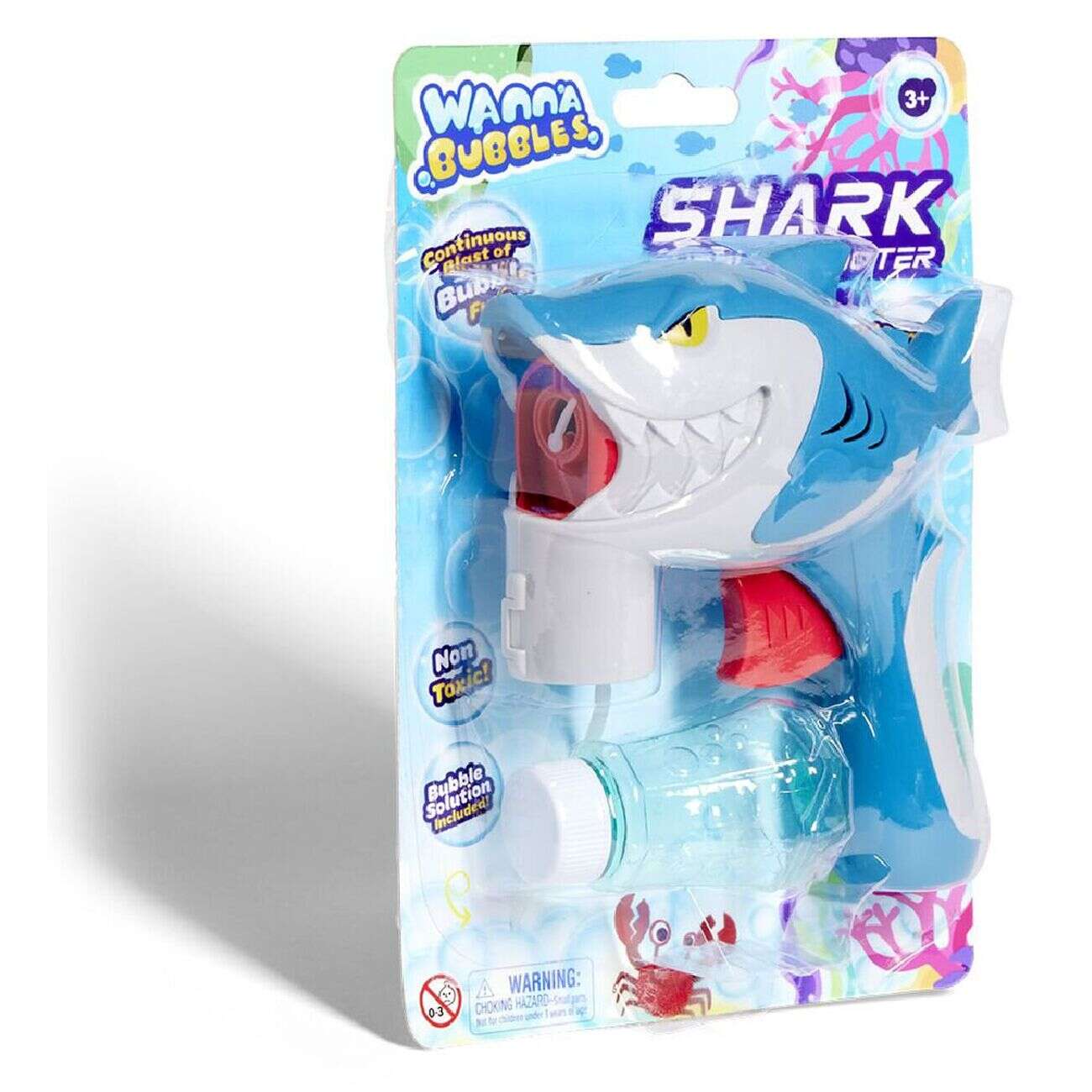 Pistolet à bulles requin 45ml