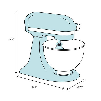 Robot pâtissier KitchenAid Classic Series à 10 vitesses et 4,5 pintes.