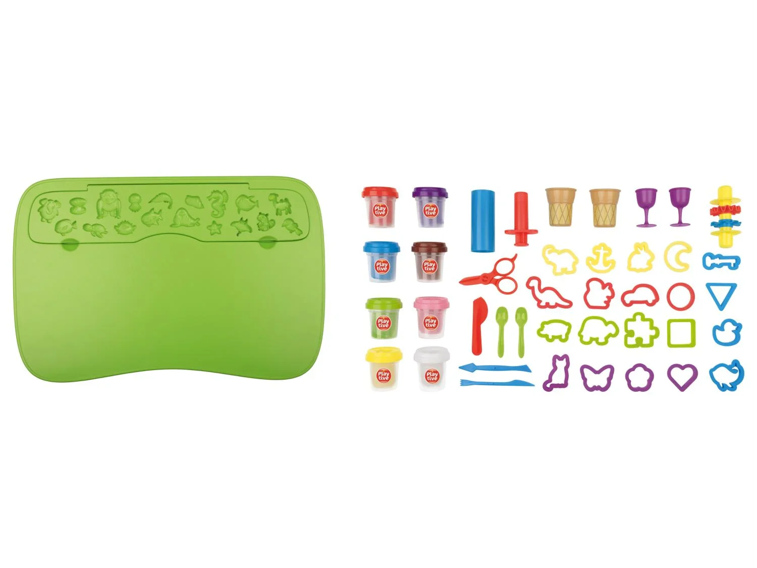 Playtive Table de jeu en pte  modeler