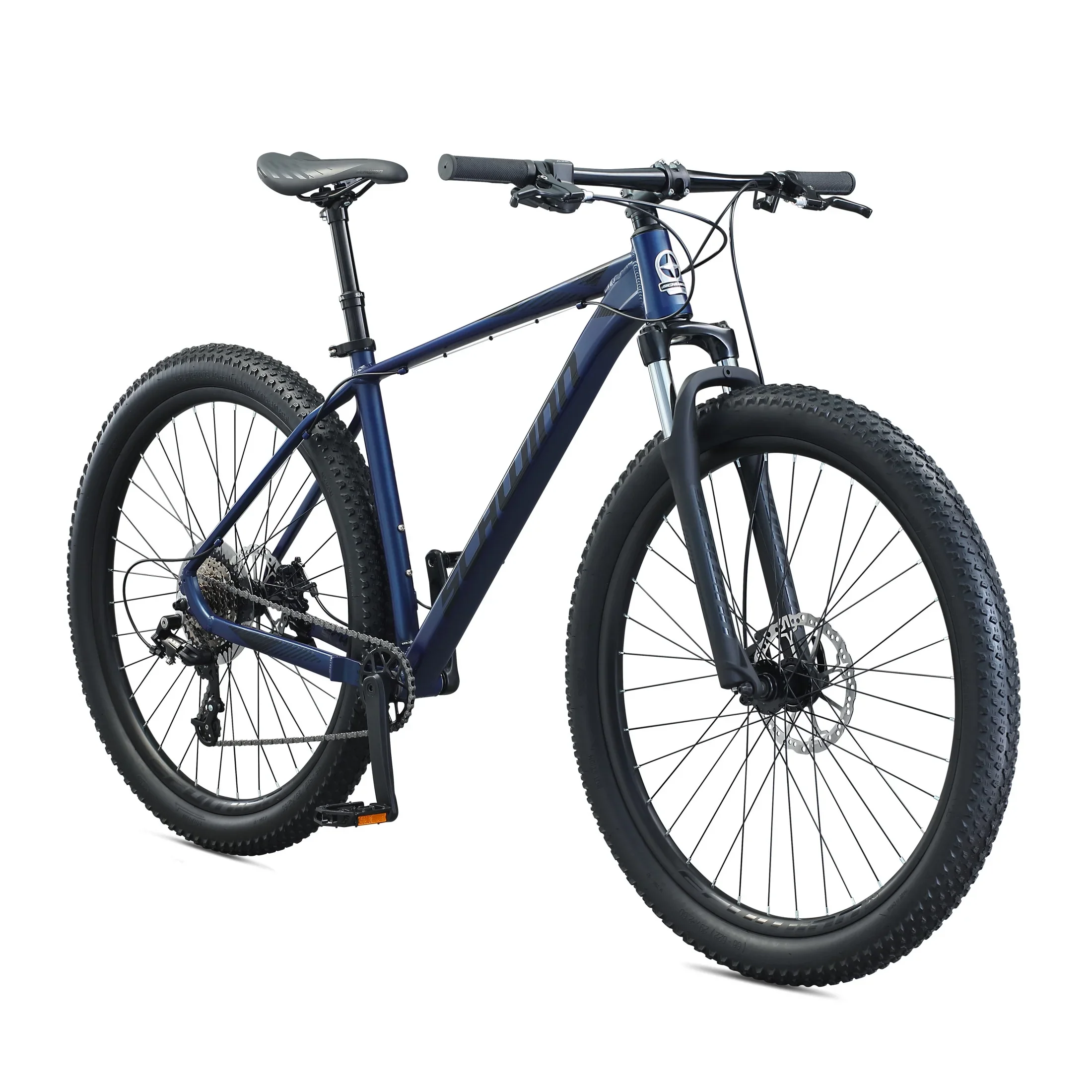 Schwinn Axum DP 29 inch Mens Mountain Bike, 19 inch Frame Adult Bicycle, Red