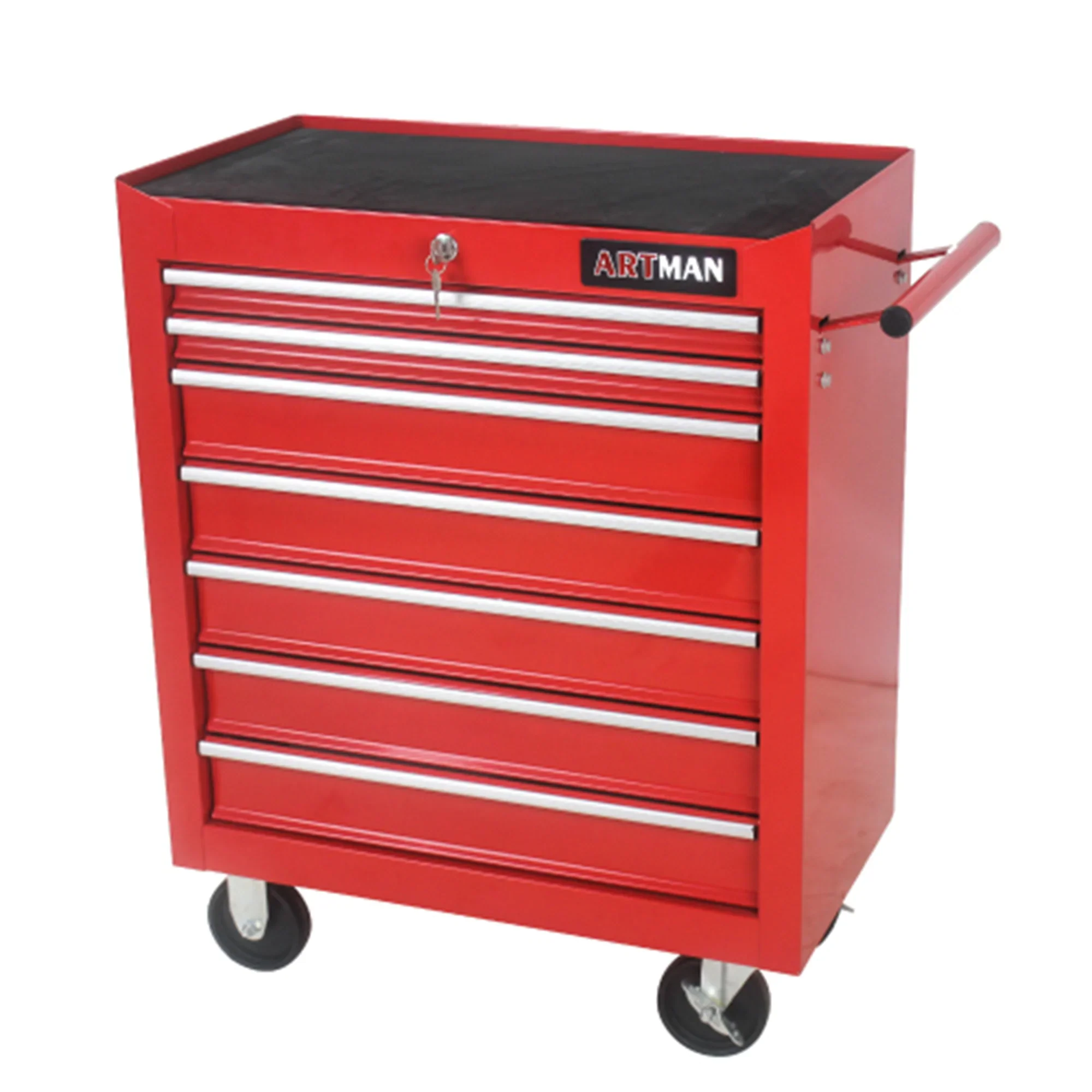 ARTMAN 7 Drawer Tool Rolling Storage Cart ,Tool Boxes Tool Chest with Wheels and Drawers for Garage Workshop Warehouse