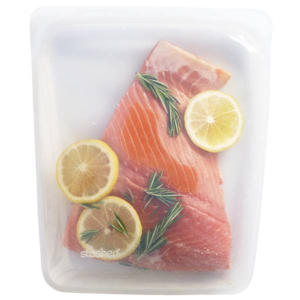 Stasher Storage Bag, Reusable Silicone, Half-Gallon, 64.2 Fluid Ounce