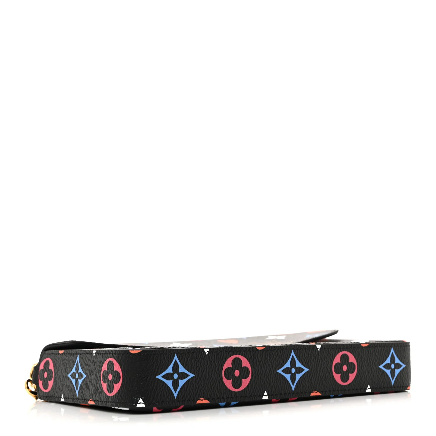 Game On Felicie Chain Wallet Black
