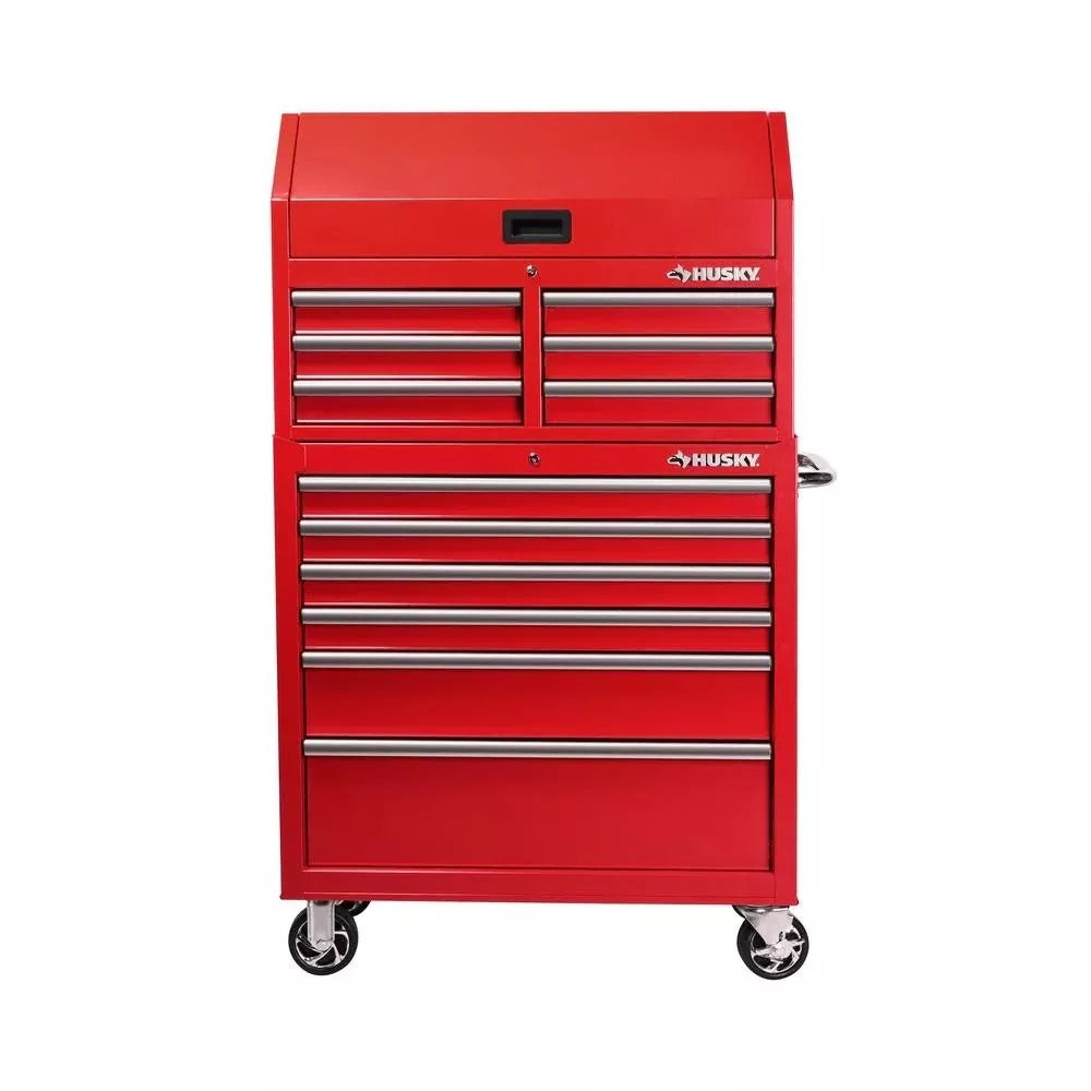 Coffre à outils et armoire combinés à 12 tiroirs de 36 po