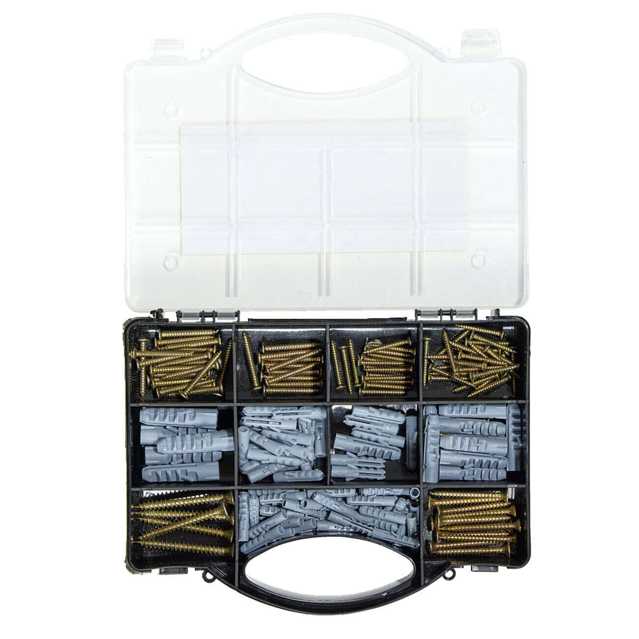 Boîte de 184 pièces de chevilles et vis