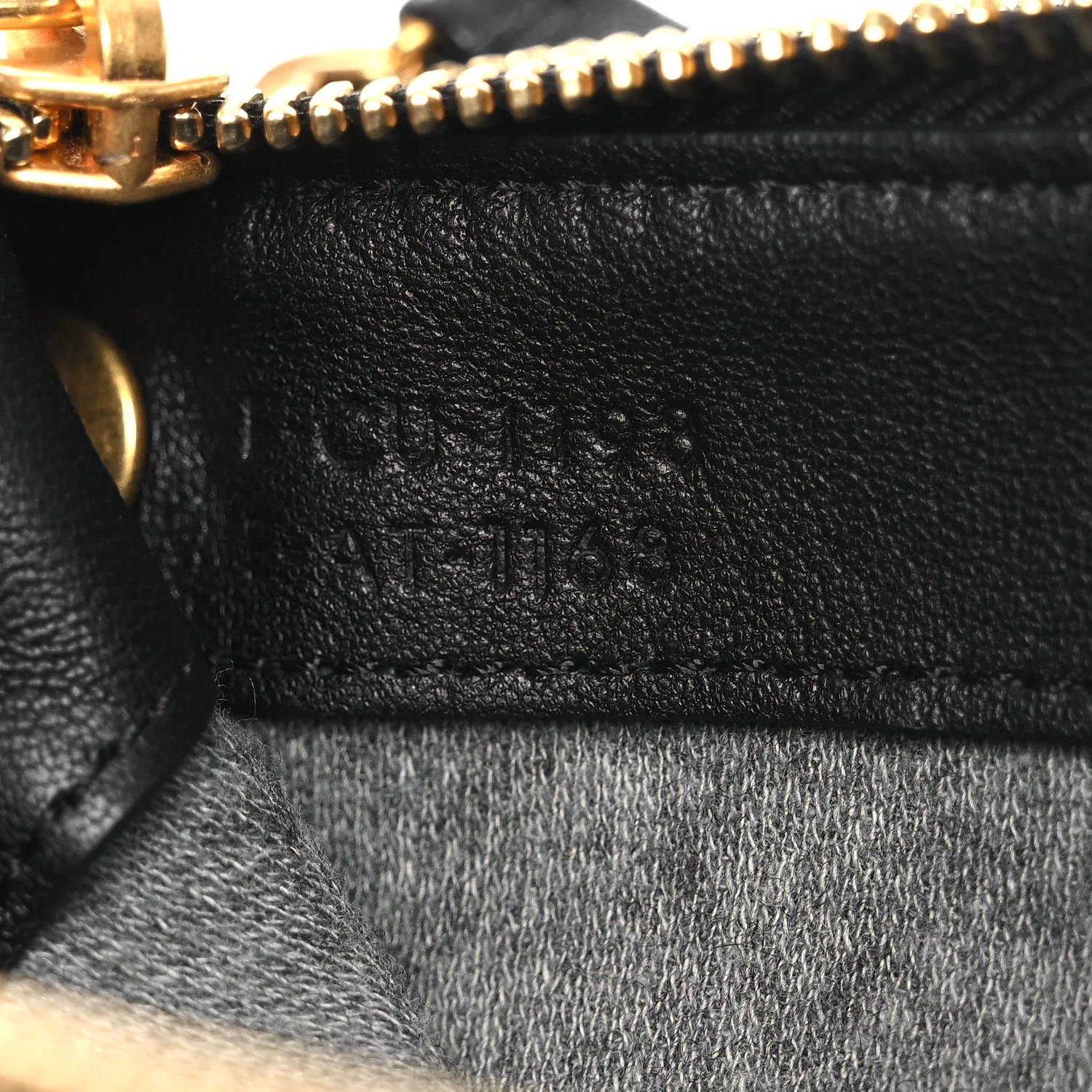 Lambskin Large Trio Crossbody Bag Black