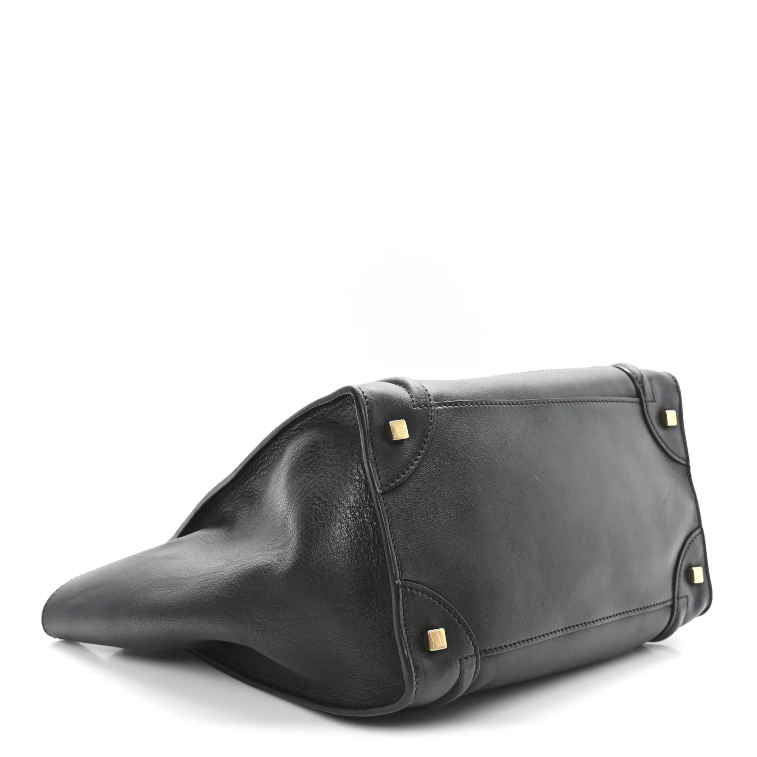 Smooth Calfskin Mini Luggage Black