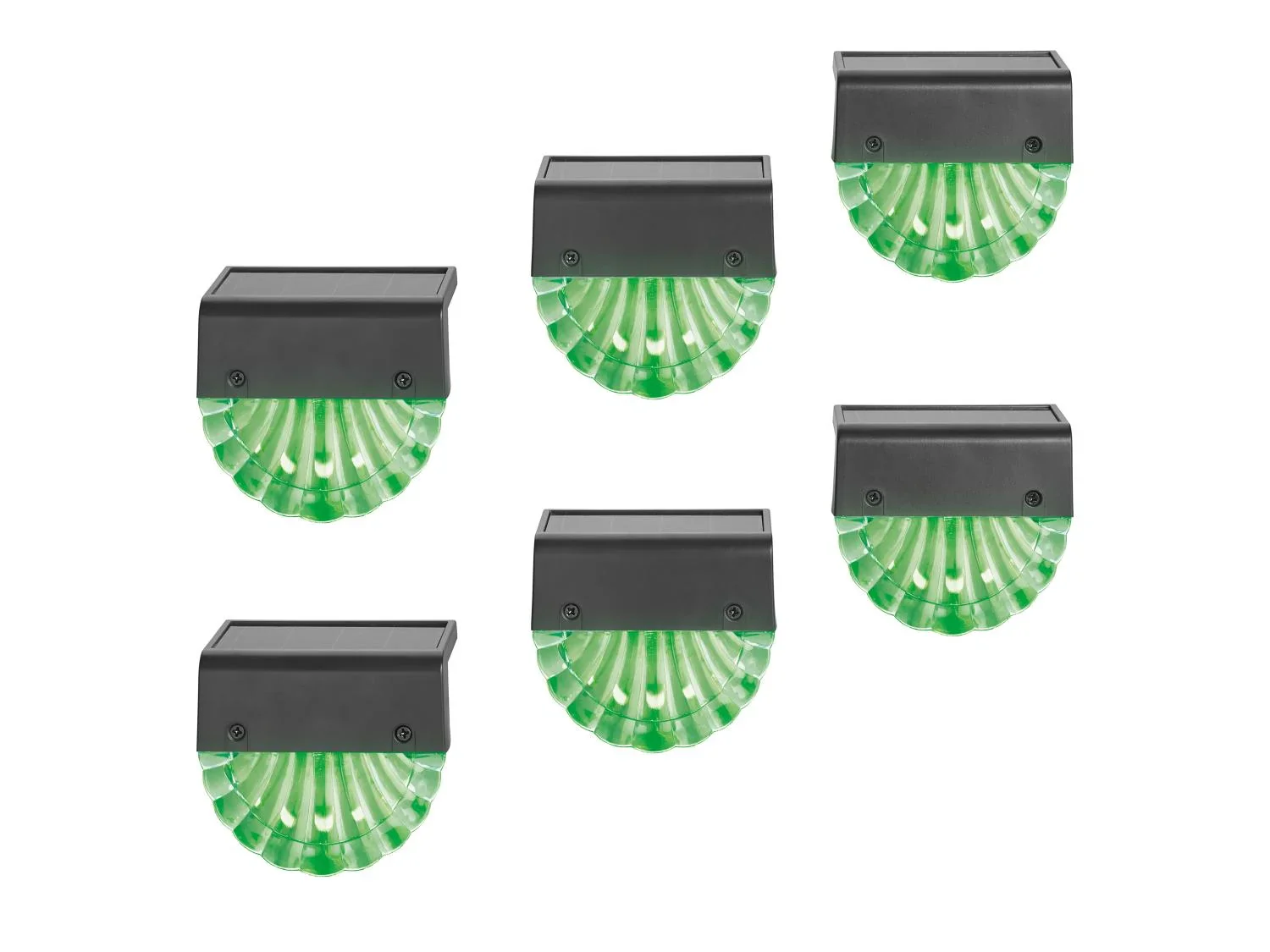 LIVARNO Lot de 6 lampes solaires  LED
