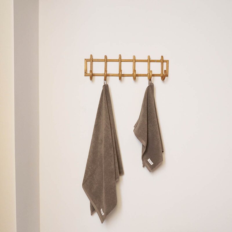 MILD badehåndkle 70x140 cm clay