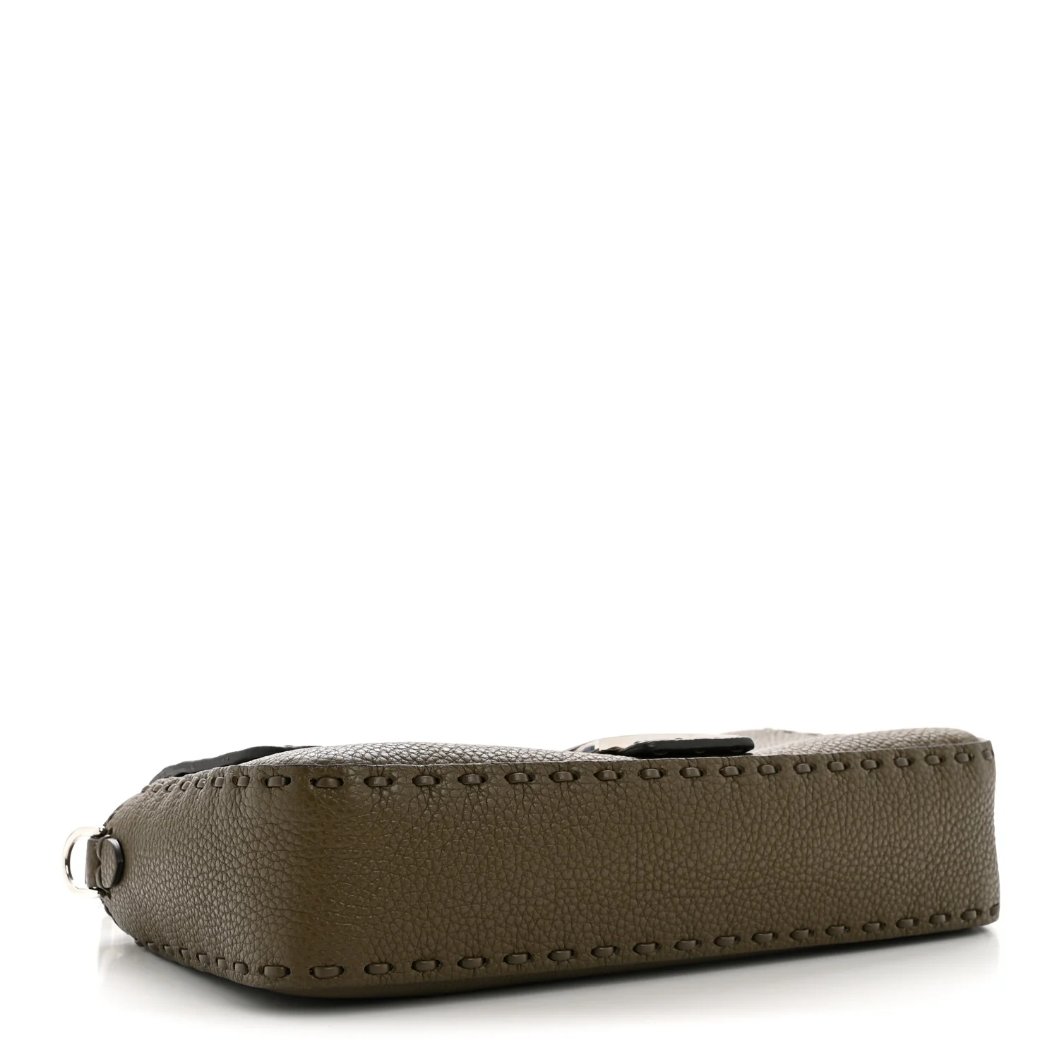 Cuoio Roma Sellerissima Nappa Sintetica Tape Stitch Baguette Wood
