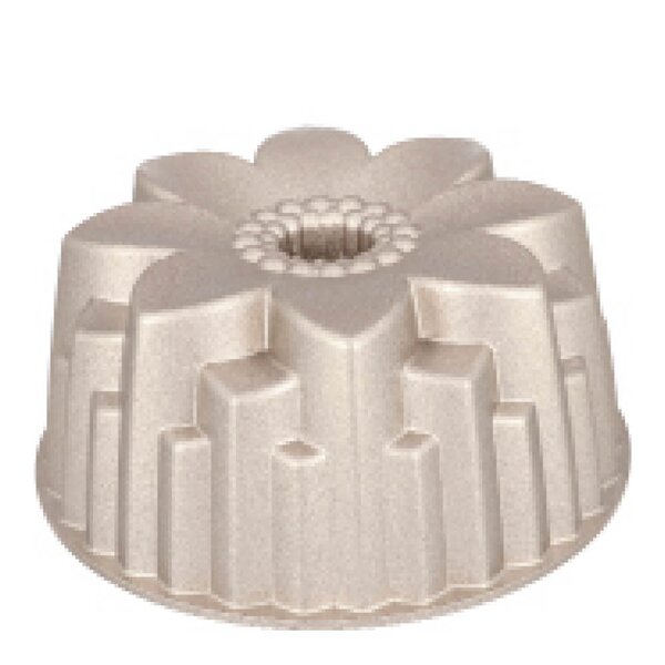 Contoura bakeform blomst 22 cm sølv