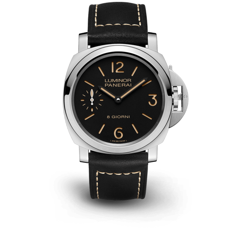 [Super Clone]Luminor 8 Giorni Black 44mm