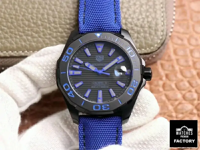 Tag Heuer Aquaracer WAY208C.RHZ4752 V6 Factory Black Dial