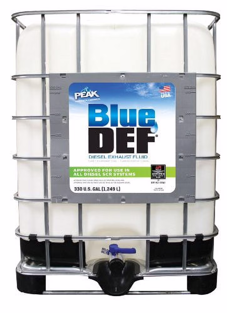 Blue DEF Diesel Exhaust Fluid Tote, 330 gal