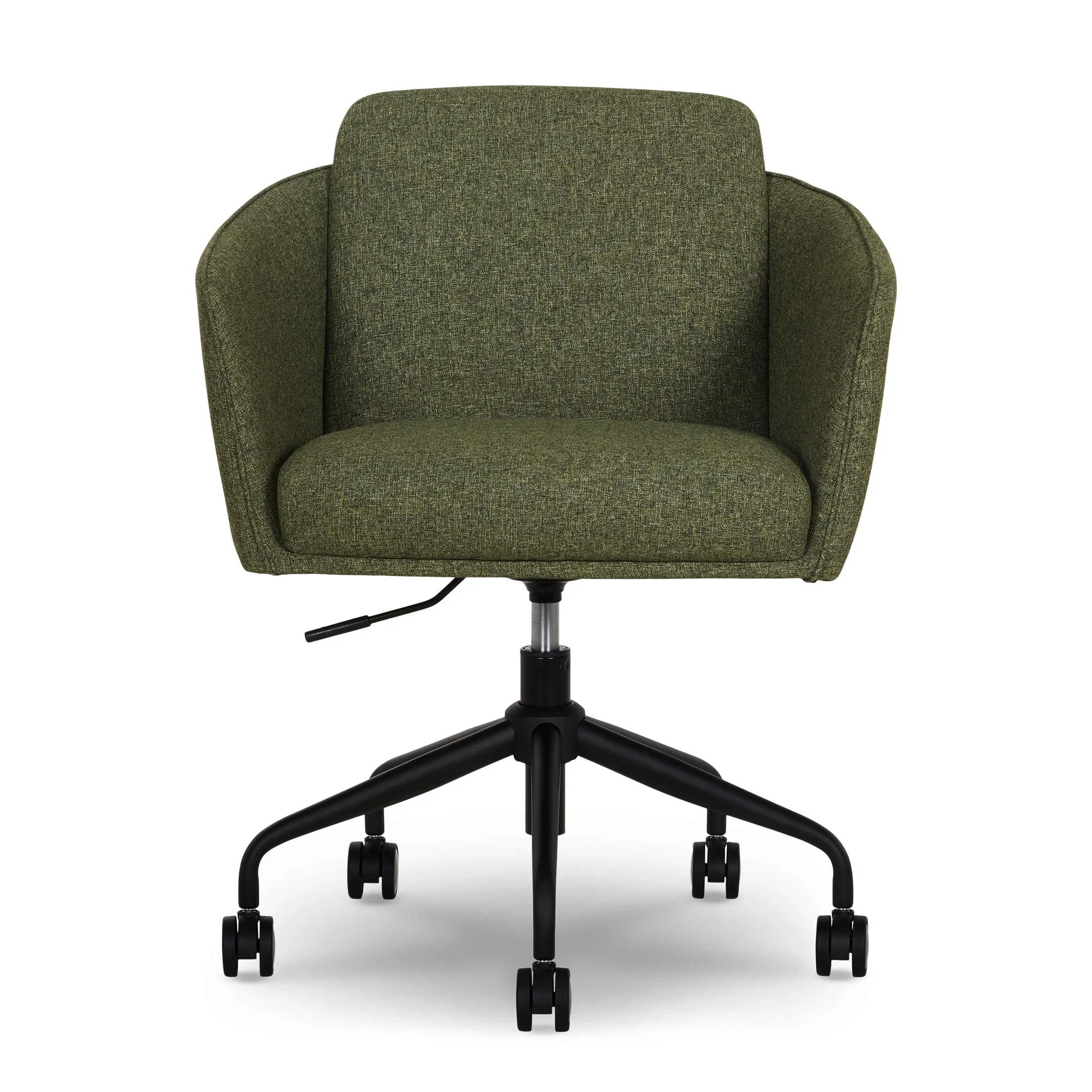 Better Homes & Gardens Juliet Office Chair, Ivory Boucle and Matte Black