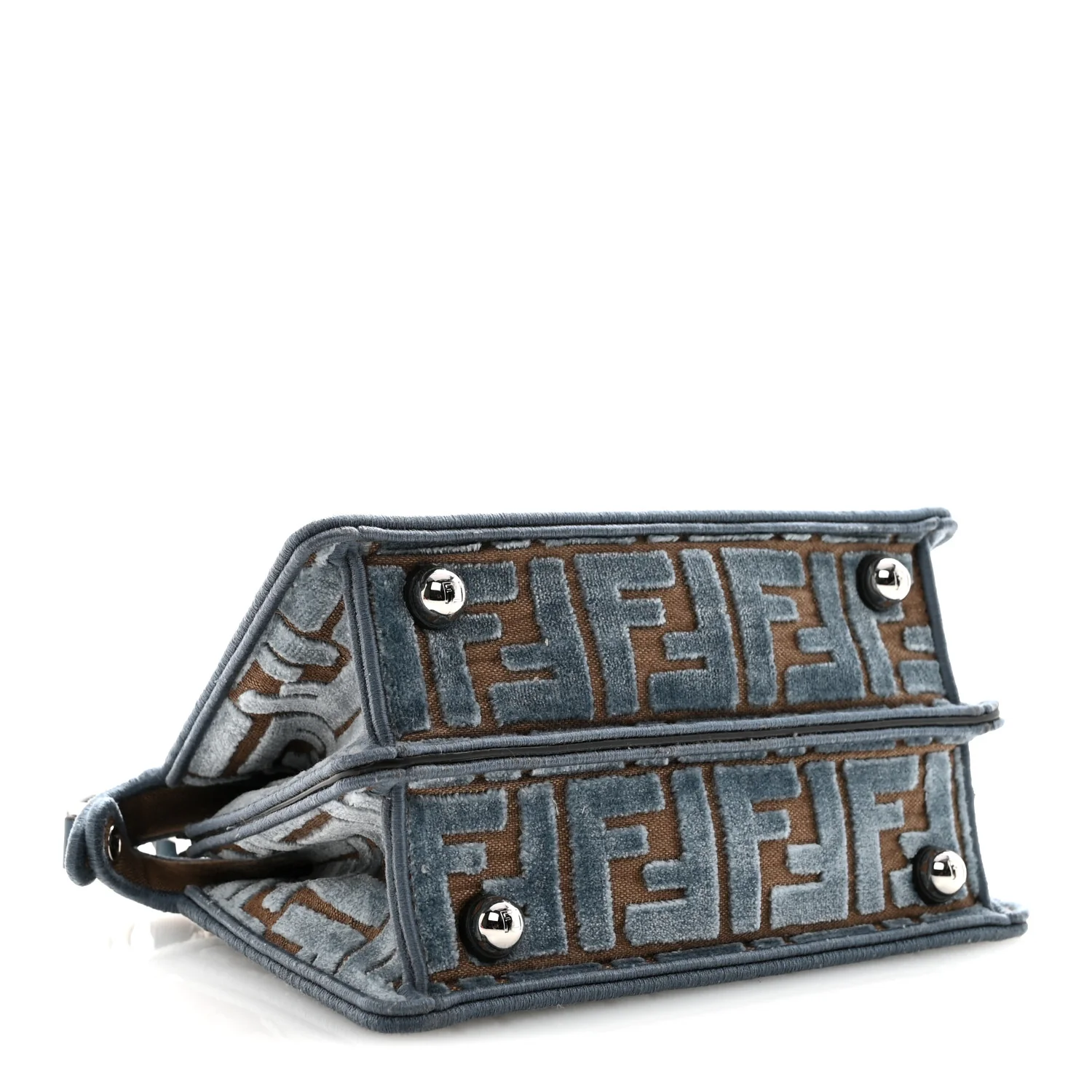Velvet Jacquard FF Small Peekaboo I SEE U Satchel Anice