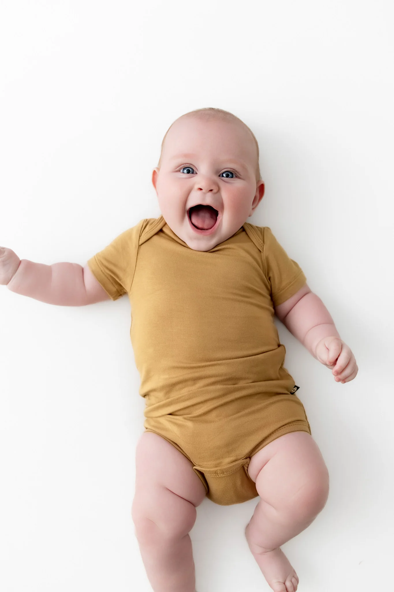 Bodysuit in Ochre