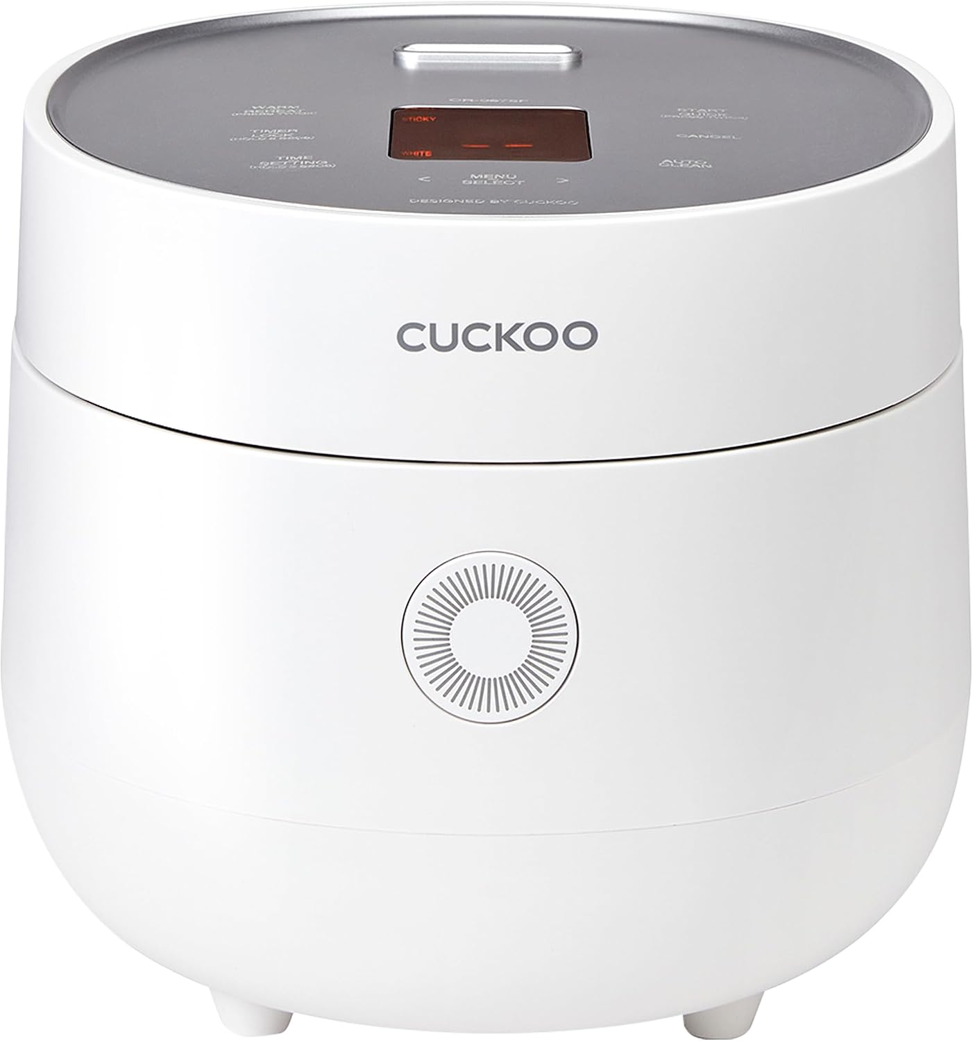 CUCKOO Micom Fuzzy Logic Rice Cooker, 12-Cup Cooked, White, CR-0675FW