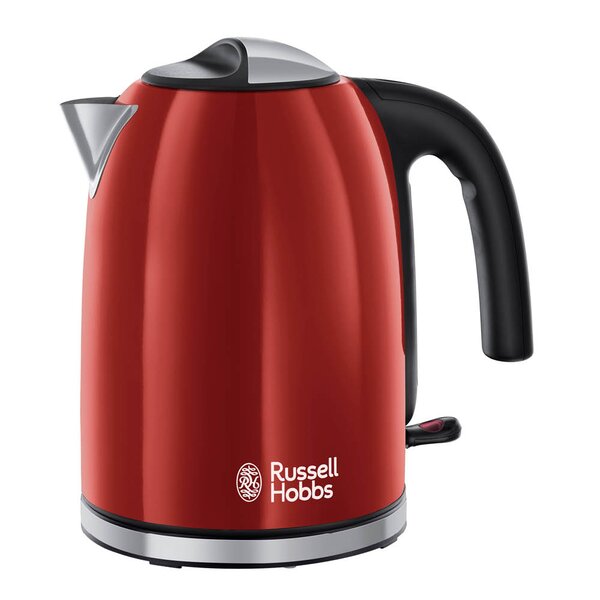 Colours Plus vannkoker 1,7L 2400W rød