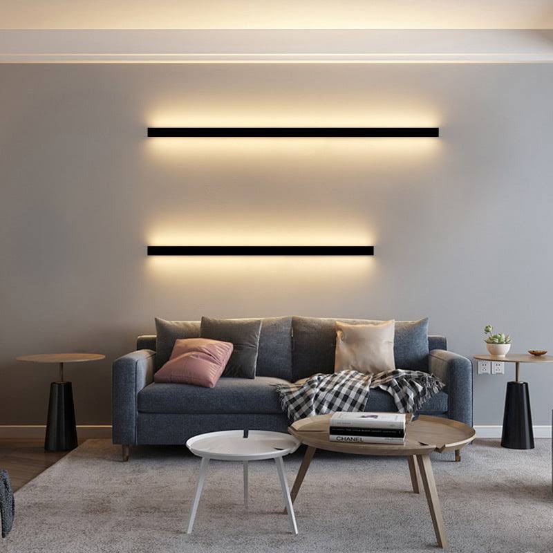 Linear Minimalist and Modern Wall Lamp - Dimmable (All 3 Colors Included) - Hard Wired