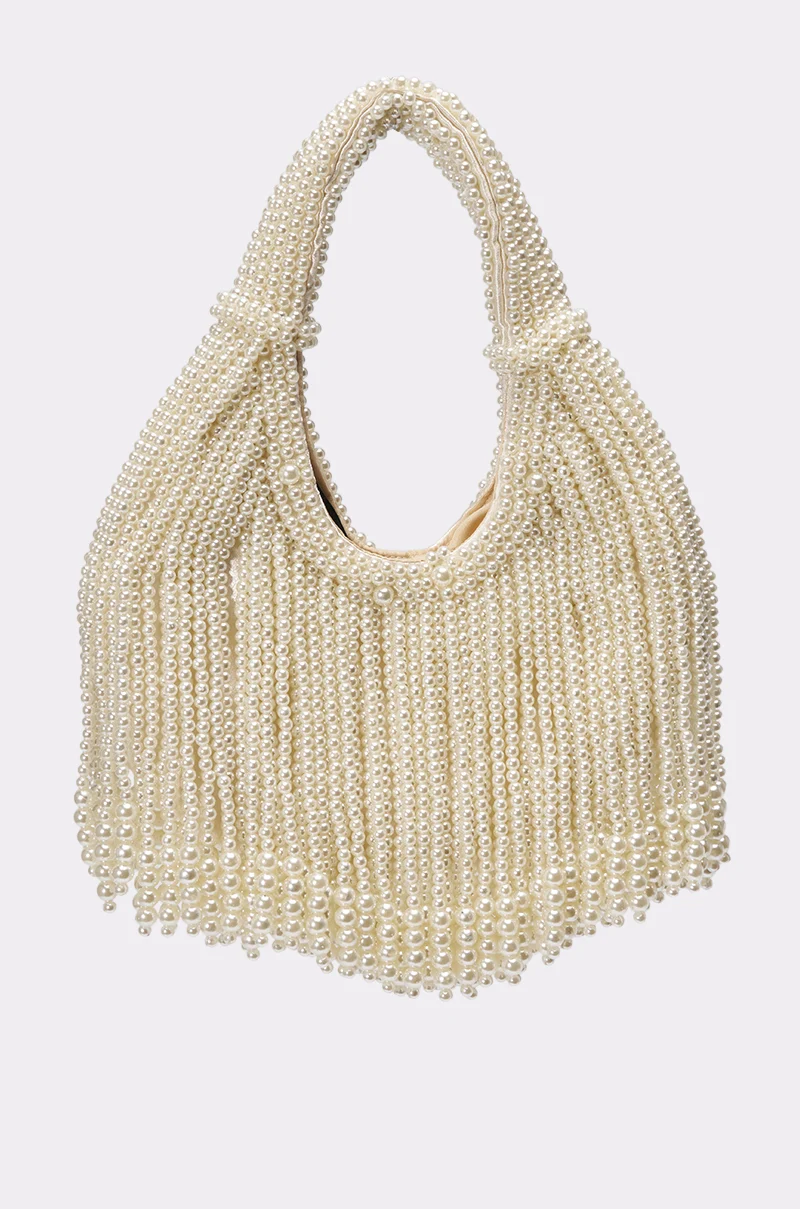 ON A YACHT PEARL PURSE - Akira Store