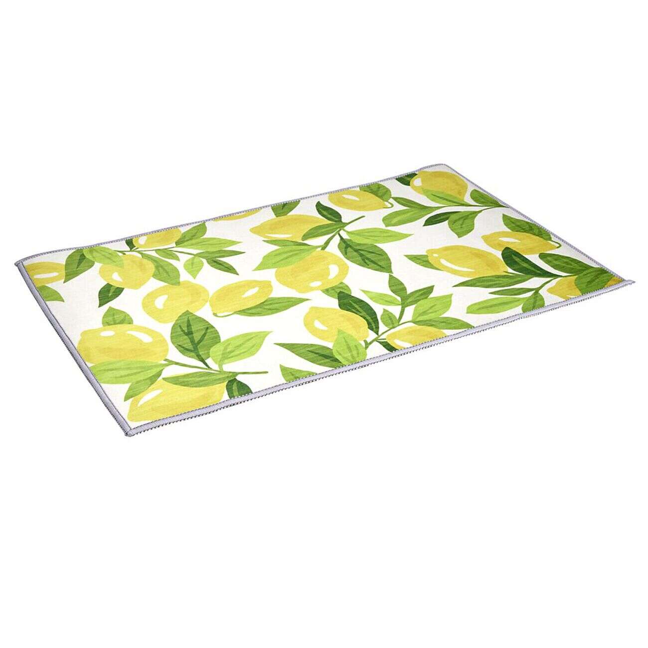 Tapis en velours motif végétal 50x80cm (2 modèles)