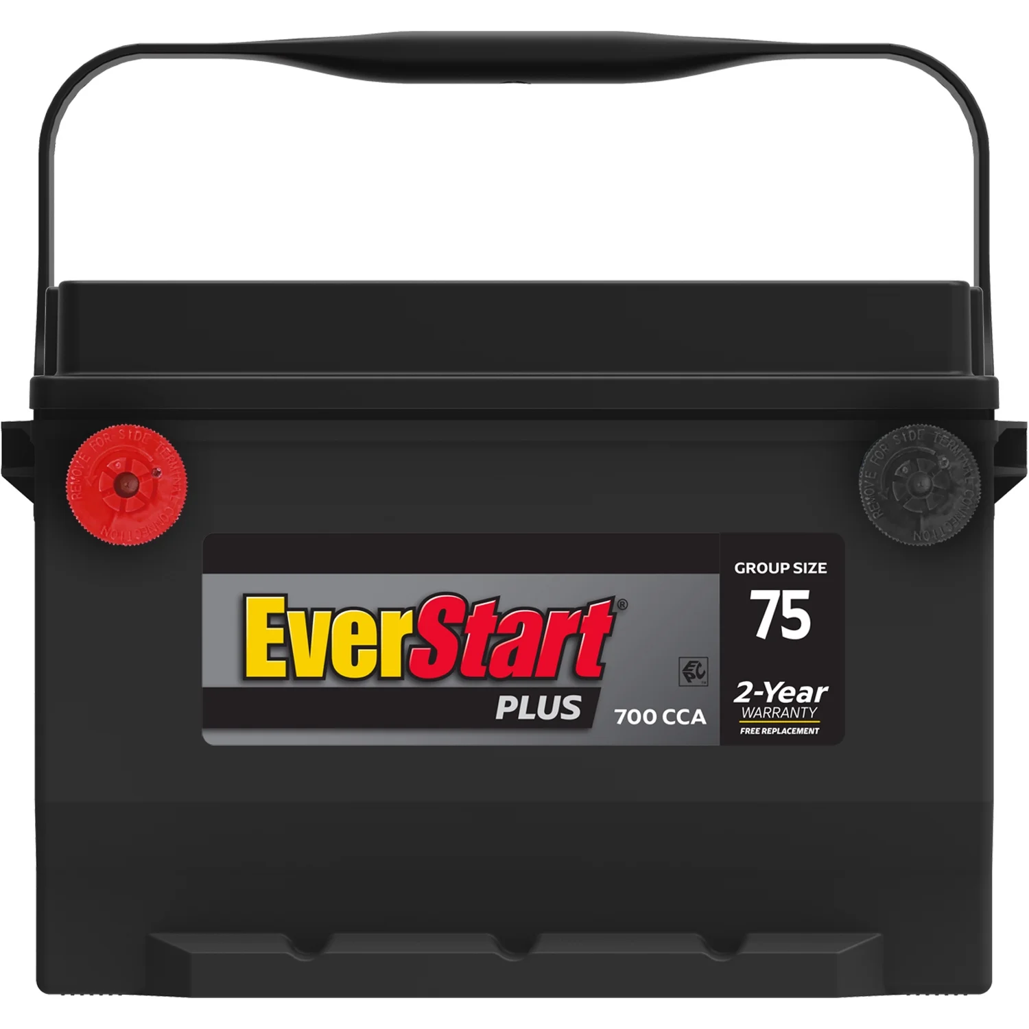 Plus Lead Acid Automotive Battery, Group Size 75 12 Volt, 700 CCA - Image 5