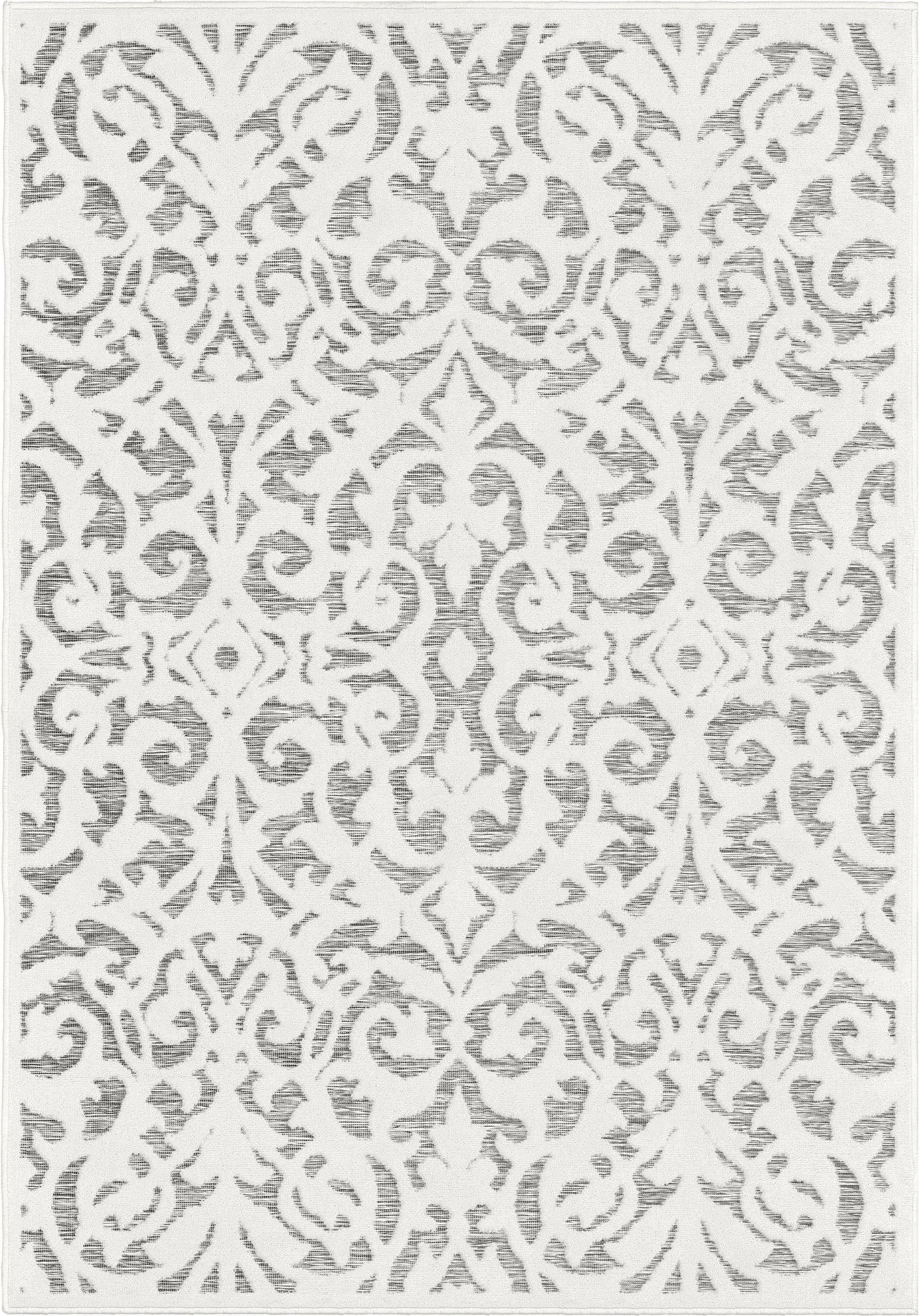 My Texas House Lady Bird Indoor/Outdoor Area Rug, Natural Gray, 2'11