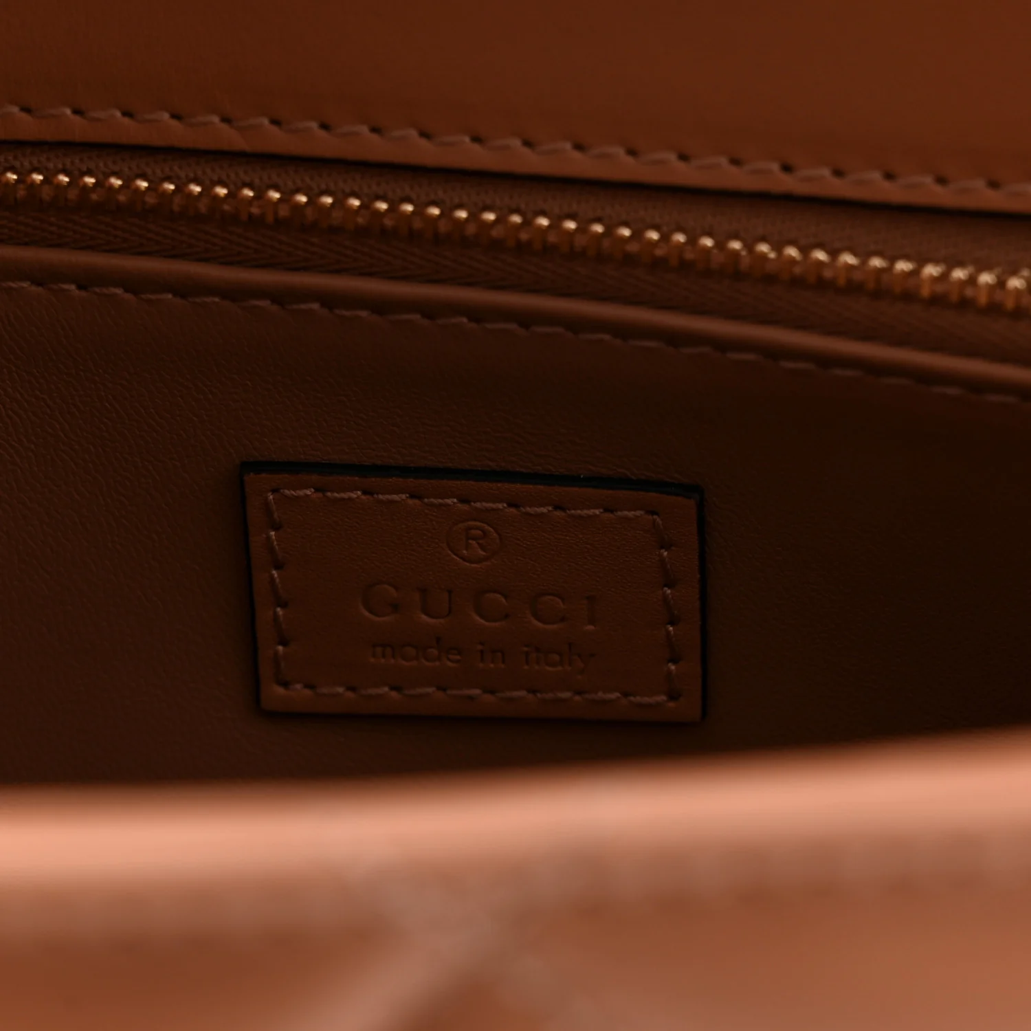 Calfskin Quilted Small Deco Shoulder Bag Camelia