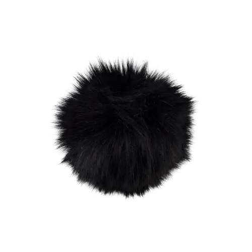 Pompon Black Fur