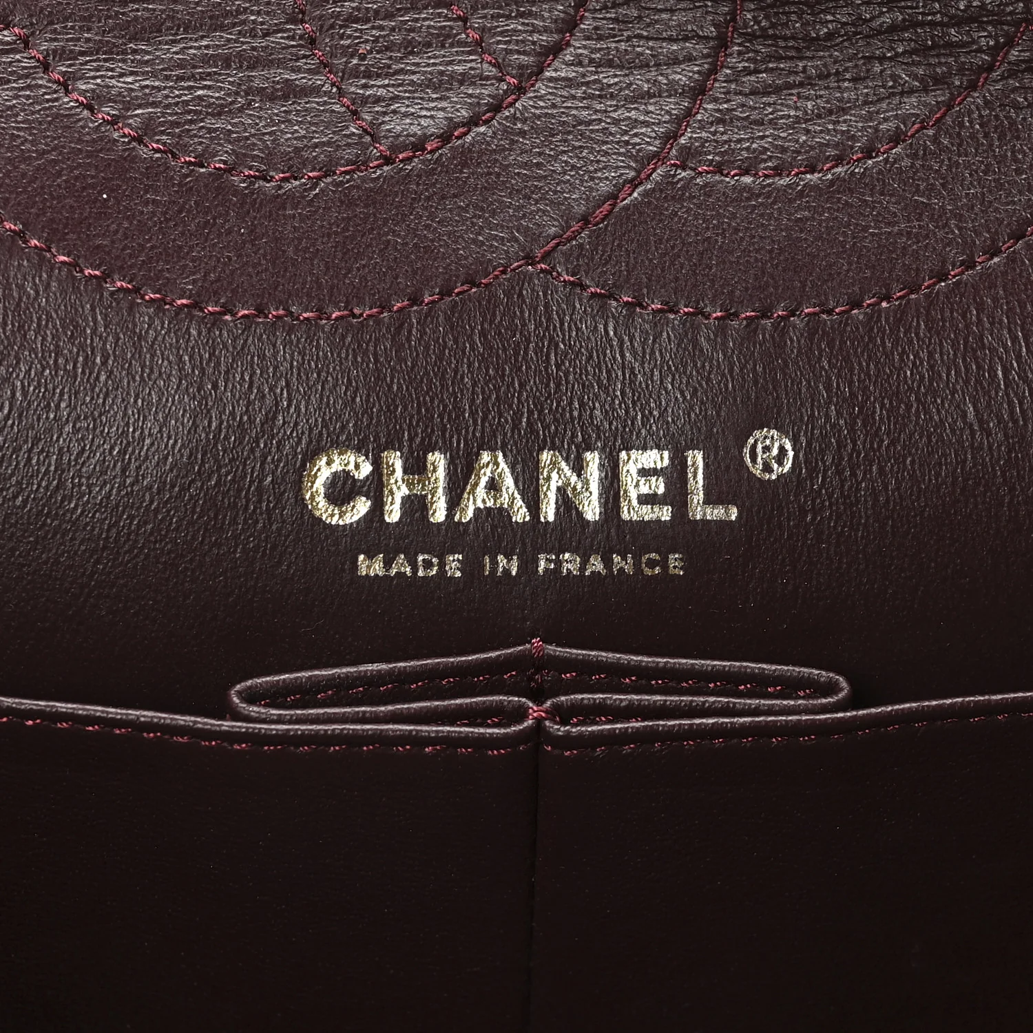 Distressed Patent Quilted 2.55 Reissue 226 Flap Black
