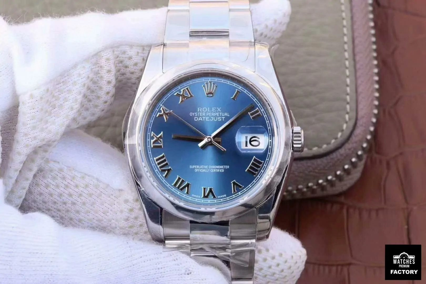 Rolex Datejust II 116334 36MM AR Factory Blue Dial